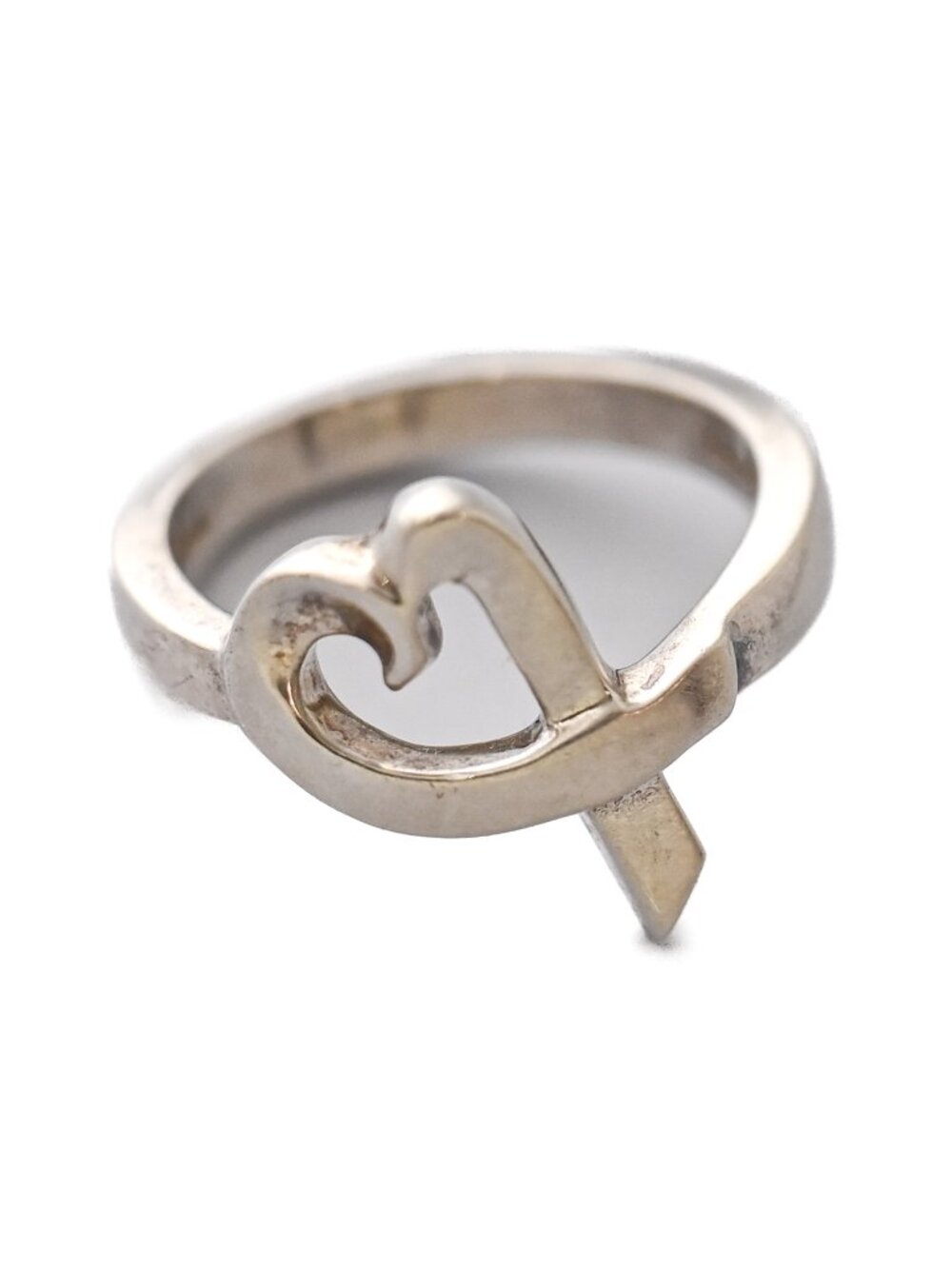 Authentic Vintage Tiffany & Co. Paloma Picasso Loving Heart Sterling Silver
